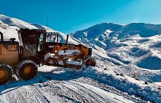 Siirt’te 10 köyün ulaşımını sağlayan yol...