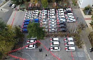 Siirt’te 68 araç kolluk kuvvetlerine teslim edildi