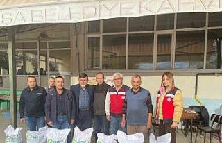 Simav’da 39 üreticiye yem bezelyesi tohumu desteği