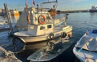 Sinop’ta kayık battı