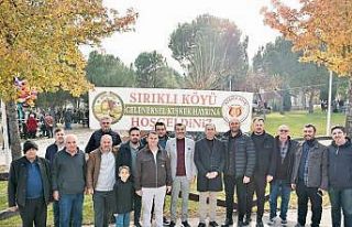 Sırıklı sakinlerinden 2 bin kişilik keşkek hayrı