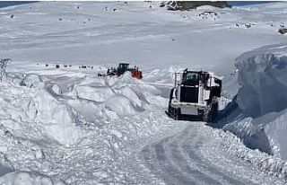 Şırnak’ta tipi, köy yollarını ulaşıma kapattı