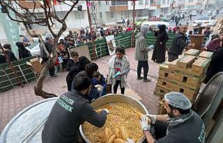 "Şivlilik" diye gelen çocuklara tantuni...