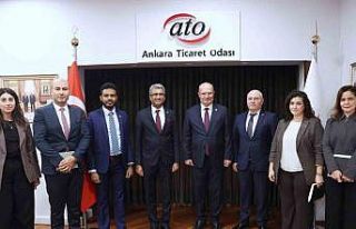 Sri Lanka Büyükelçisi Kadurugamuwa, ATO üyelerini...