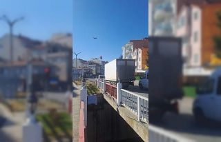 Şuhut’ta dron destekli trafik denetimi yapıldı