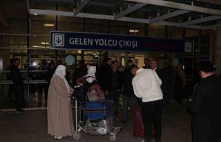 Suudi Arabistan’dan Şırnak’a ilk uçak seferi...