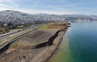 Tamamlandığında plaj alanıyla yıllar sonra Trabzon...