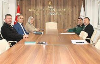 Tarım ve Orman Bakanlığına bağlı müdürler...