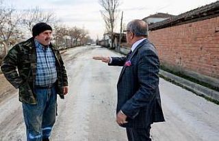 Taşköprü Belediyesi, yol yapım ve çevre düzenleme...