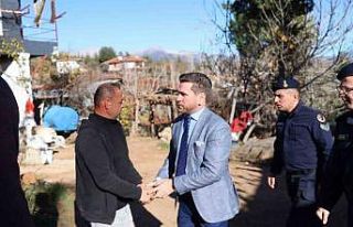 Tavas Belediyesinden yangında evleri kül olan aileye...