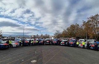 Tekirdağ’da emniyet ve jandarmaya yeni araçlar...