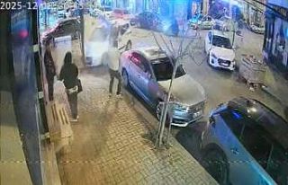 Tekirdağ’da feci kaza kamerada