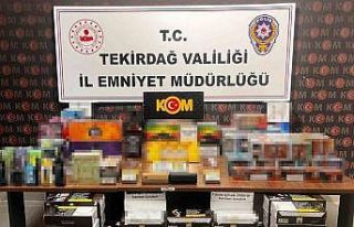 Tekirdağ’da kaçakçılık operasyonlarında çok...