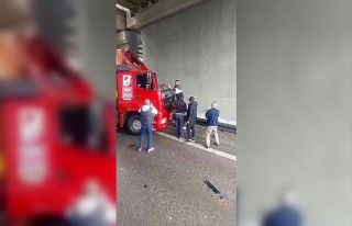 TEM’de korkunç kaza: Kendi kullandığı tırın...