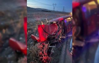 Tır ile otomobil çarpıştı: 1 yaralı