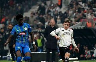 Trendyol Süper Lig: Beşiktaş: 1 - Çaykur Rizespor:...