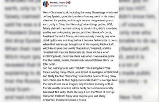 Trump’tan Demokratlara Epstein uyarısı: "Çoğu...