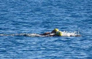 Türkiye kar esaretindeyken, Antalya’da kar manzarası...