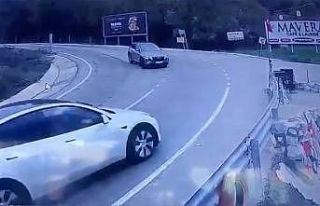 Uludağ yolu buz pistine döndü