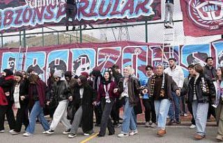 Üniversiteli Trabzonsporlulardan Keçiören’de...