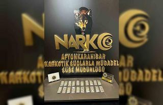 Uyuşturucu hapla yakalanan şahıs tutuklandı