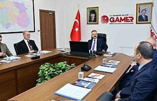 Vali Aksoy GAMER’i ziyaret etti