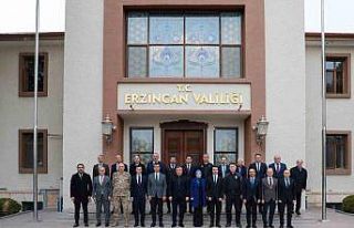 Vali Aydoğdu başkanlığında 29. Birim Amirleri...