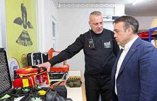 Vali Sözer AFAD’da incelemelerde bulundu