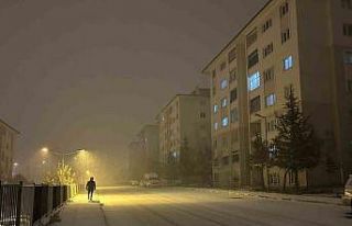 Van’da yoğun kar yağışı