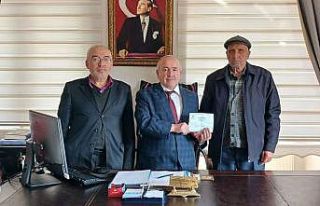 Yatağanlı hayırseverden Filistin’e bağış