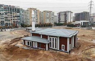 Yazır Mahalle Külliyesi hızla yükseliyor