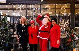 Yeni yıla Engelsiz Kafe’de ’merhaba’ dediler