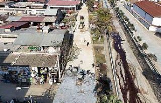 Yenipazar’da Doğu Mahallesi’nde parke taşı...