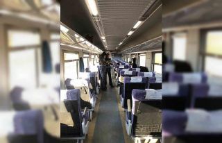 Yerköy’den geçen Güney Ekspres treninde polis...