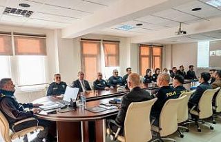 Yılbaşı öncesi emniyette güvenlik masası kuruldu