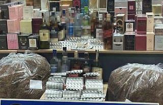 Yılbaşında satılmak istenen kaçak içki ve uyuşturucuya...