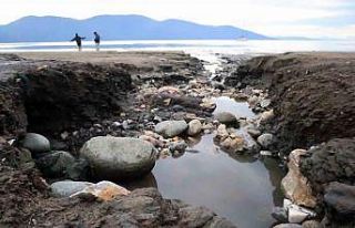 Yılın en kısa gününde deniz suyu çekildi, sağanak...