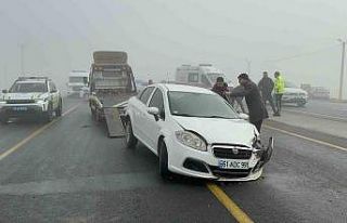Yoğun sis Tatvan’da zincirleme kazaya neden oldu