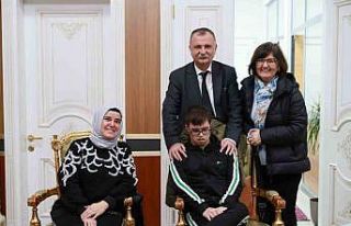 Yunusemre’de özel bireyler için judoda örnek...