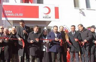 Zara’da Türk Kızılay hizmet binası törenle...