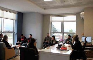 112 Acil Çağrı Merkezi’nde değerlendirme toplantısı...