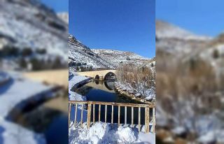 847 yıllık Haburman Köprüsü, ilk günkü ihtişamı...