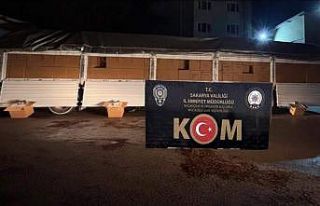 8 milyon kaçak makaronla Sakarya’dan İstanbul’a...