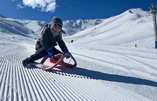 Abalı Kayak Merkezi yarıyıl tatilinde çocuklarla...