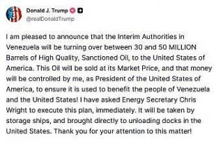 ABD Başkanı Trump: "Venezuela, 30 ila 50 milyon...