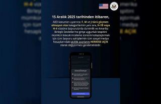 ABD Büyükelçiliği: "Vize başvurusu yapacak...