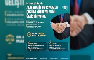 Adalet Bakanı Tunç: "2025 yılında arabuluculuk...