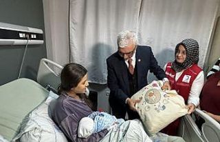 Adana’da yeni yılın ilk bebeği ‘Atlas’ oldu