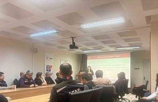 AFAD personeli kadına yönelik şiddetle mücadele...