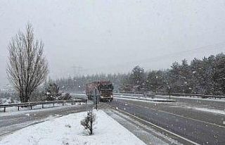Afyonkarahisar’ın yüksek rakımlı bölgelerinde...